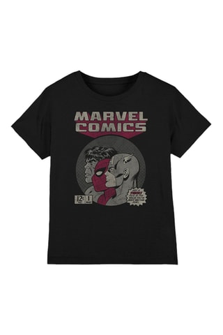 T-shirt Hulk, Spider-Man et Captain America Avengers Marvel - Noir