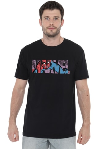 T-shirt Spider-Man Avengers Marvel - Noir