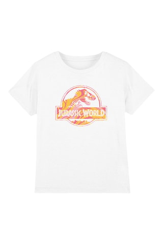 T-shirt Jurassic World - Blanc