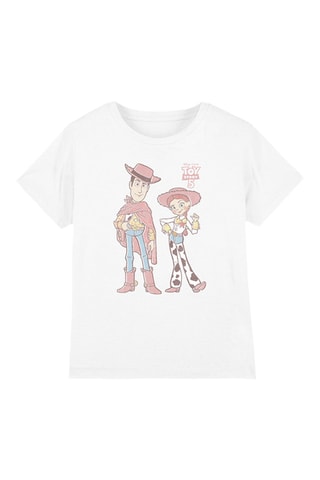 T-shirt Woody et Jessie Toy Story Disney Pixar - Blanc