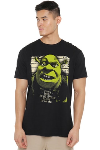 T-shirt Shrek DreamWorks Animation - Noir