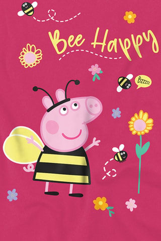 T-shirt Peppa Pig - Fuchsia