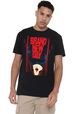 T-shirt Iron Man Avengers Marvel - Noir