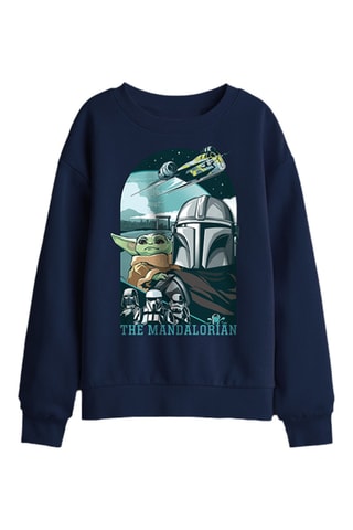 Sweat Grogu et Stormtrooper The Mandalorian Star Wars - Bleu marine