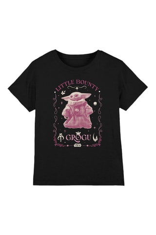 T-shirt Grogu The Mandalorian Star Wars - Noir
