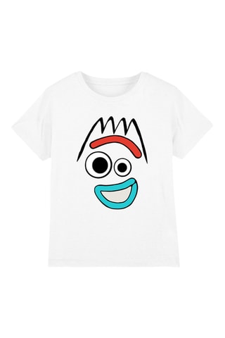 T-shirt Forky Toy Story Disney Pixar - Blanc