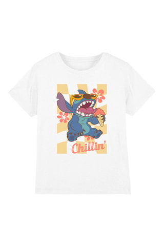 T-shirt Stitch Lilo et Stitch Disney - Blanc