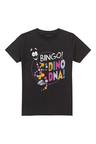T-shirt Bingo Dino DNA Jurassic World - Noir