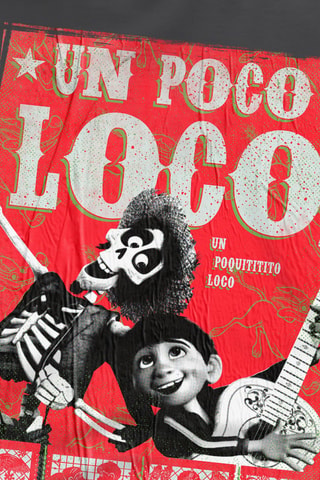T-shirt Miguel Rivera et Héctor Rivera Coco Disney Pixar - Gris foncé