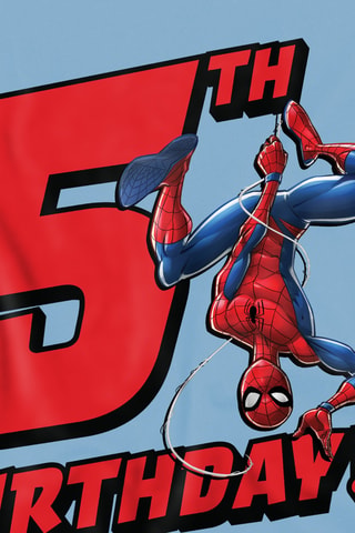 T-shirt Spider-Man Avengers Marvel - Bleu clair