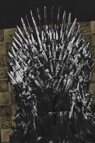 T-shirt Game of Thrones - Noir