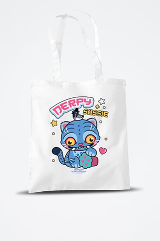 Tote bag Derpy Sussie - Blanc