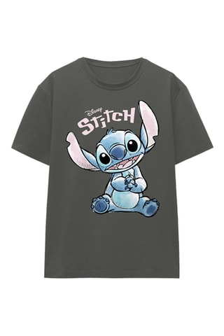 T-shirt Stitch Lilo et Stitch Disney - Gris foncé