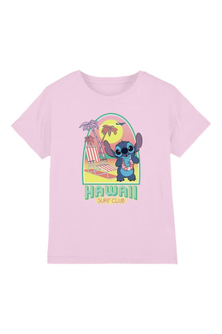 T-shirt Stitch Lilo et Stitch Disney - Rose clair