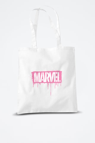 Tote bag Marvel - Blanc