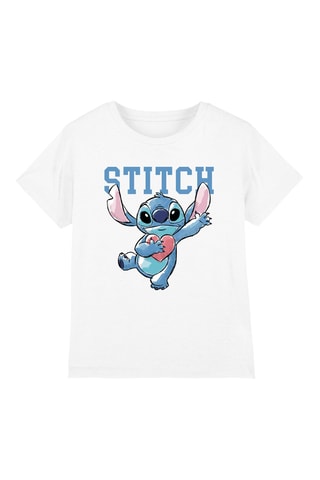 T-shirt Stitch Lilo et Stitch Disney - Blanc