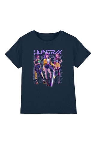 T-shirt KPop Demon Hunters - Bleu marine