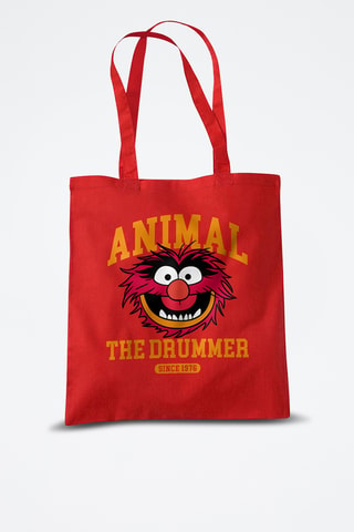Tote bag Animal Les Muppets Disney - Rouge
