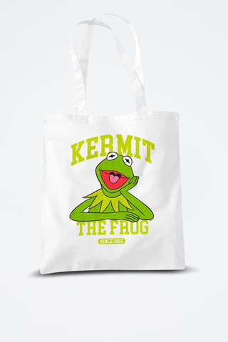 Tote bag Kermit la Grenouille Les Muppets Disney - Blanc