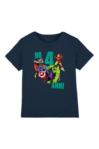 T-shirt Avengers Marvel - Bleu marine