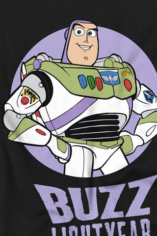 T-shirt Buzz l’Eclair Toy Story Disney Pixar - Noir