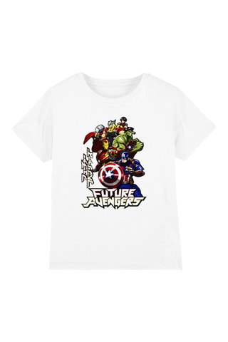 T-shirt Avengers Marvel - Blanc