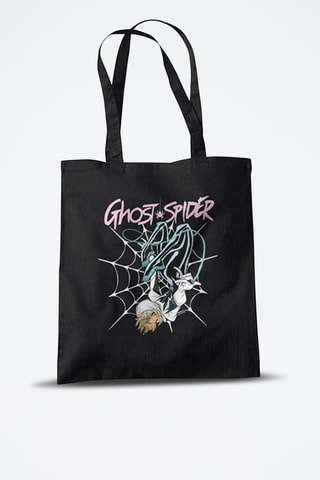 Tote bag Ghost Spider Marvel - Noir