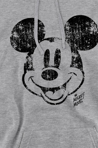 Sweat à capuche Mickey Disney - Gris