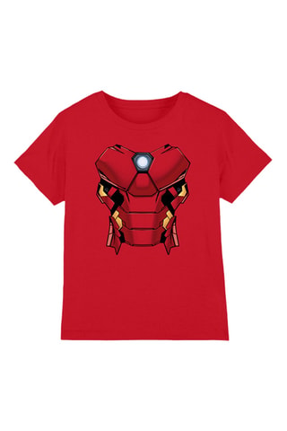 T-shirt Iron Man Avengers Marvel - Rouge