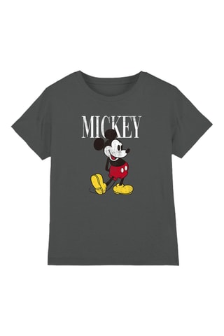 T-shirt Mickey Disney - Gris foncé