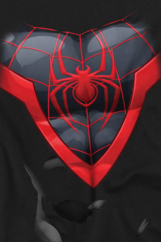 Sweat Spider-Man Avengers Marvel - Noir