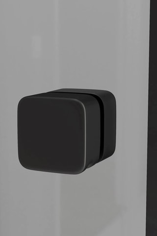 Cabine de douche rectangulaire - Gris - 110 x 215 x 80 cm