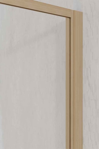 Paroi de douche Wooden - Doré - 240 x 140 cm