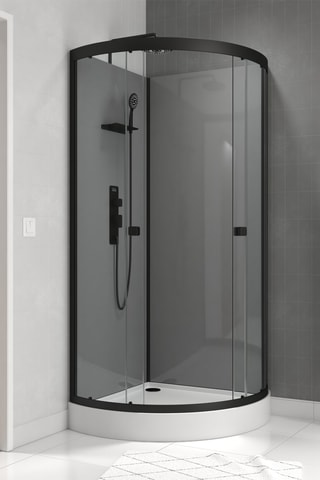 Cabine de douche Foggy - 90 x 90 x 215 cm (230 cm max)