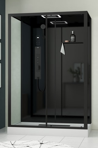 Cabine de douche Hydromassante Connect - 140 x 85 x 218 cm