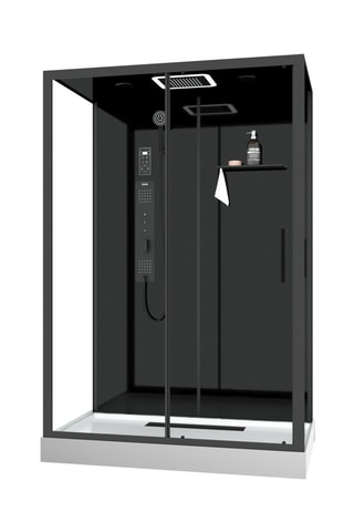 Cabine de douche Hydromassante Connect - 140 x 85 x 218 cm