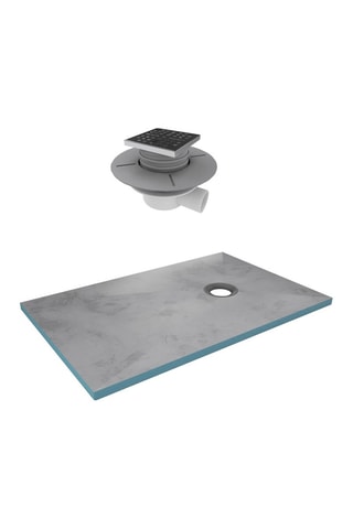 Receveur à carreler - Gris - 90 x 140 x 4 cm