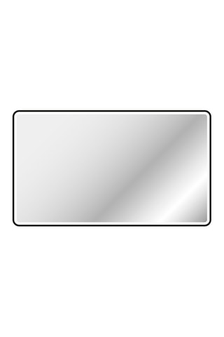 Miroir LED - 100 x 70 cm - Noir