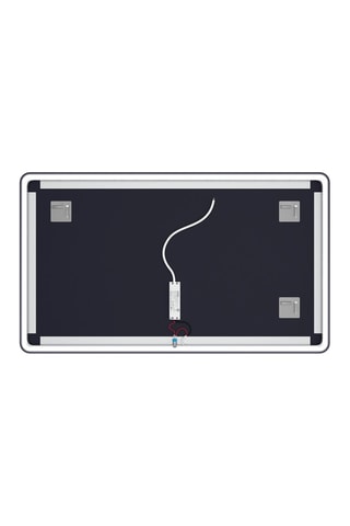 Miroir LED - 100 x 70 cm - Noir