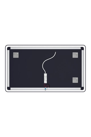 Miroir salle de bain rectangulaire avec éclairage LED - 120 x 70 cm
