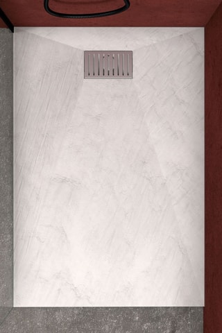 Receveur de douche - Blanc - 140 x 90 x 26 cm
