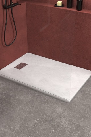 Receveur de douche - Blanc - 140 x 90 x 26 cm