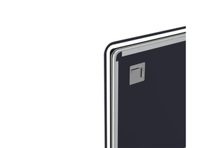Miroir salle de bain rectangulaire avec éclairage LED - Noir