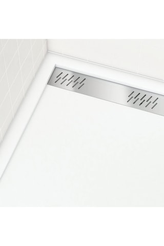 Receveur de douche Pure 2 Blanc - 80 x 5 x 140 cm