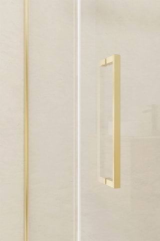 Porte de douche Rolling - Doré