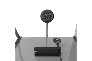 Cabine de douche quart de cercle Noir