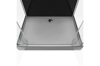 Cabine de douche en verre trempé Study - 110 x 225 x 80 cm
