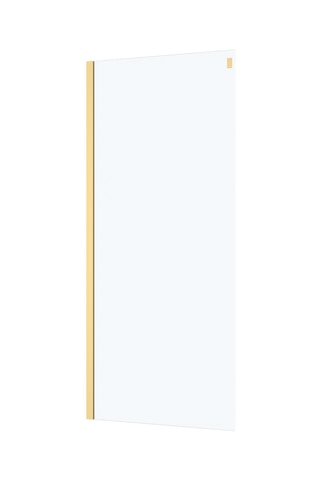 Porte de douche en verre Railroad Gold - 80 x 200 cm