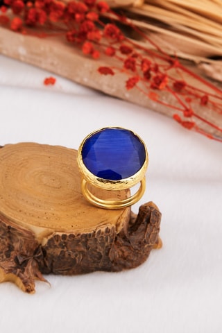 Anello - Placcato oro giallo
