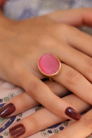 Anello - Placcato oro giallo